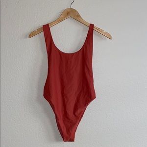 high hip Aerie one piece swim suit